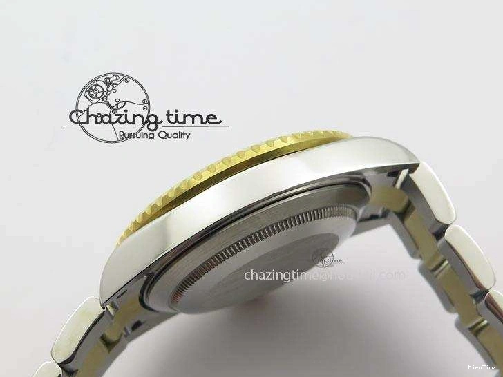 MiroTime 1231 Stretchable Submariner BP Maker 16613 Blue Dial SS YG Case On SS YG Bracelet A 3877